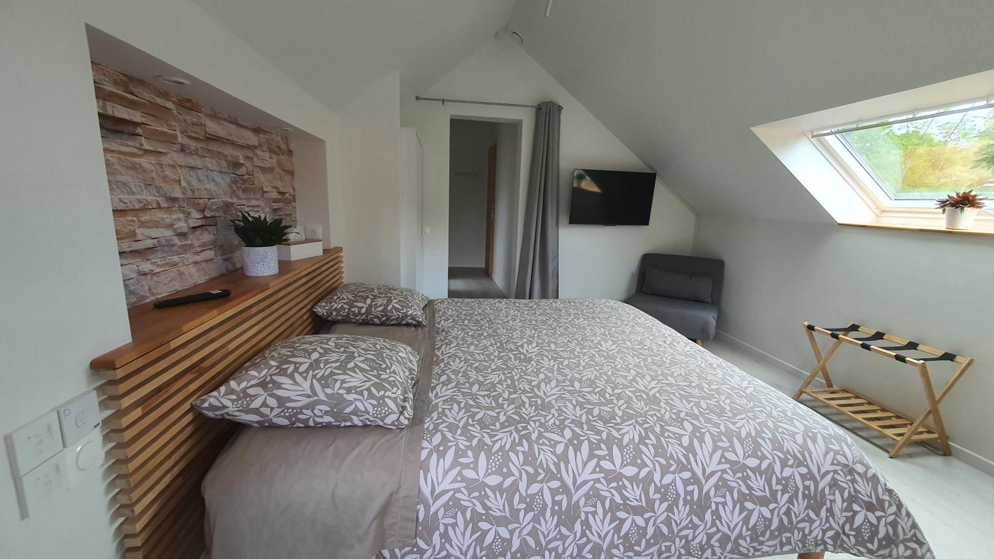 Bed and Breakfast Au Fil De L'Eau La Chapelle-Saint-Aubin Exteriér fotografie